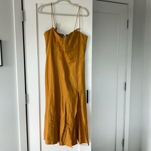 Reformation linen dress